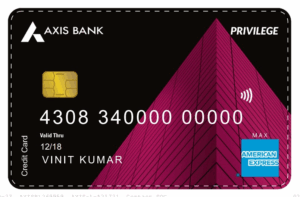 Axis Privilege Credit Card – American Express